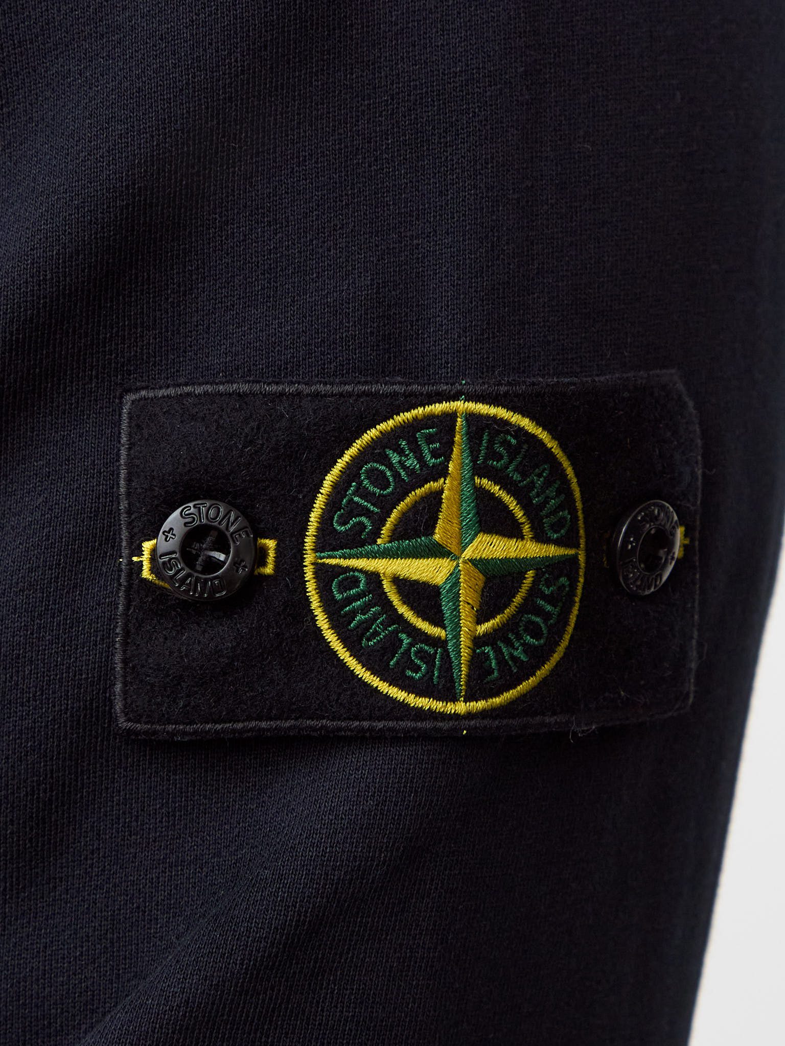 Худи Stone Island темно-синяя 64151 (весна-лето)