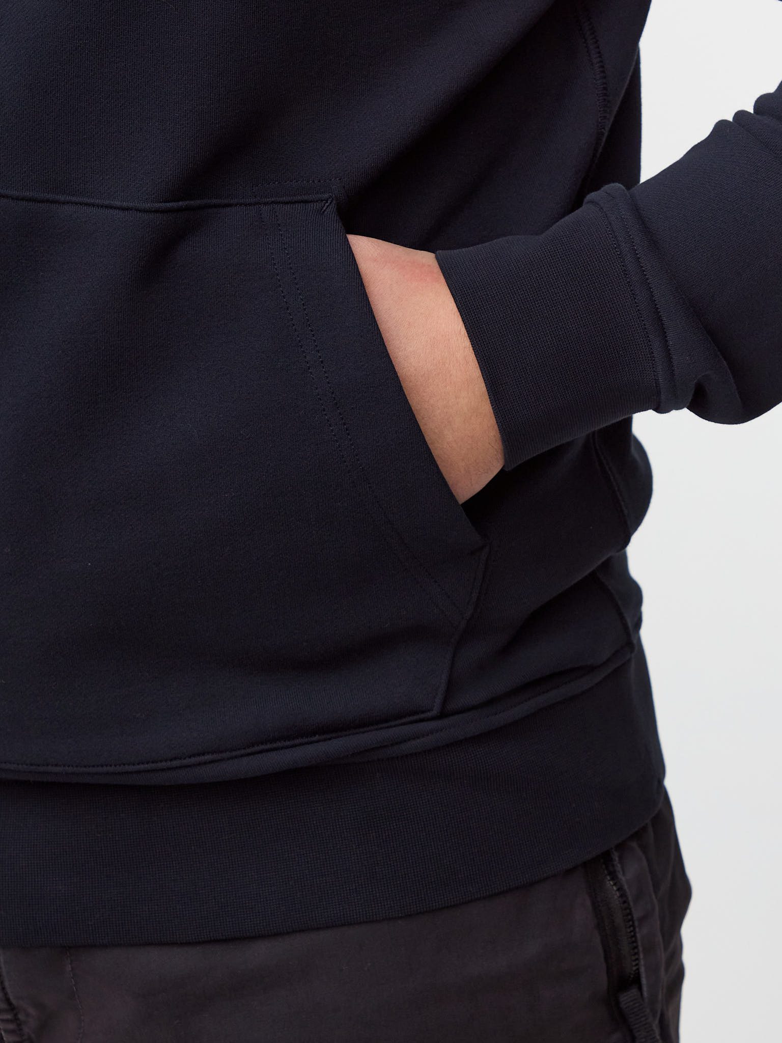 Худи Stone Island темно-синяя 64151 (весна-лето)