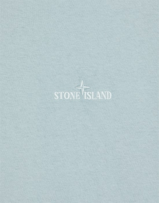 Футболка оверсайз Stone Island 20444 светло-серая