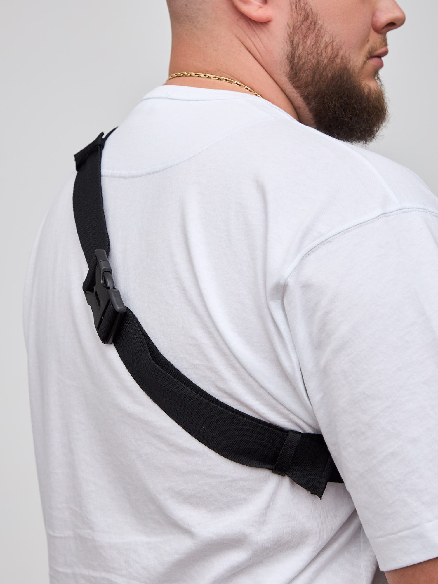 Сумка C.P. COMPANY Nylon B Crossbody Pack черная
