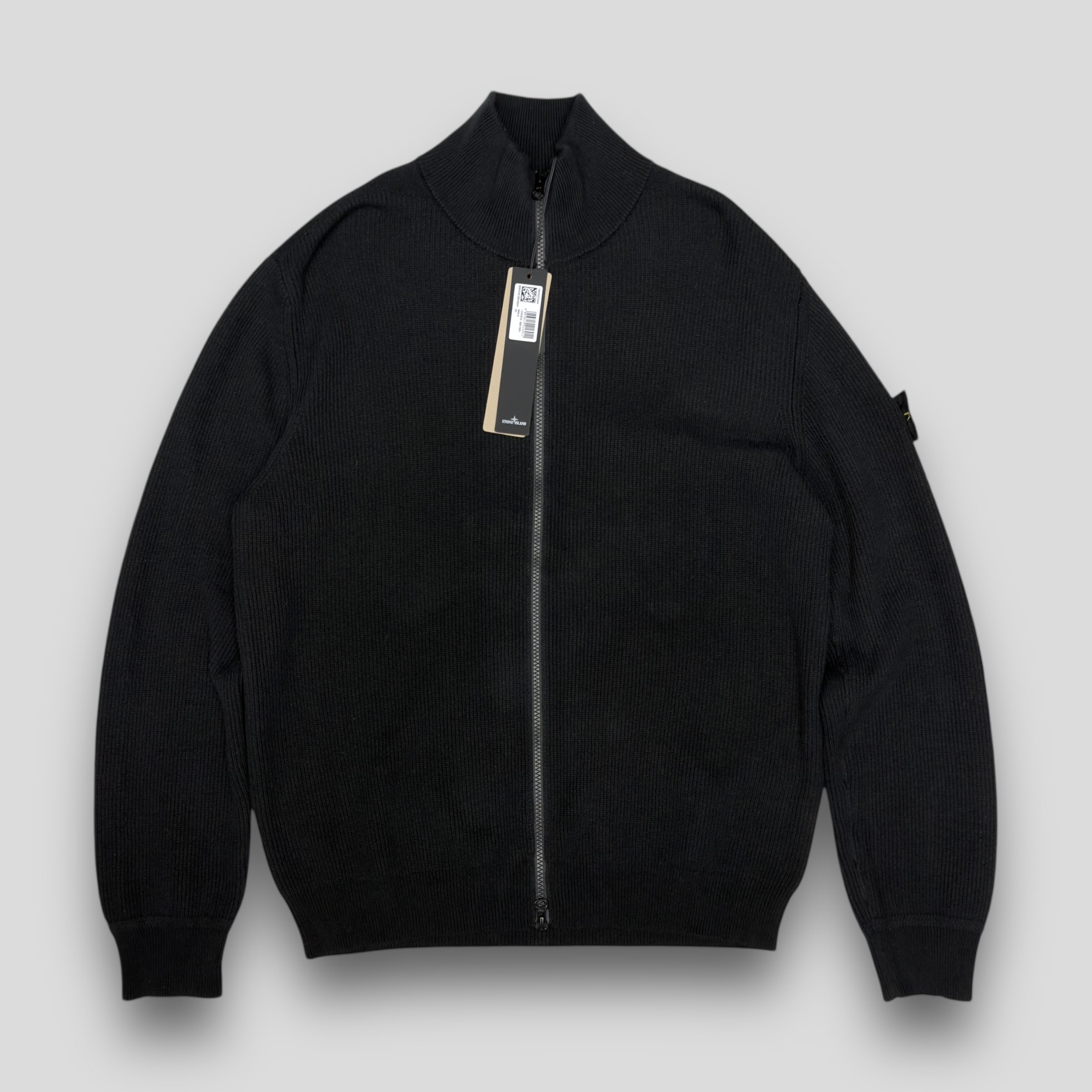 Кардиган Stone Island 526D8 чёрный - цвет Черный
