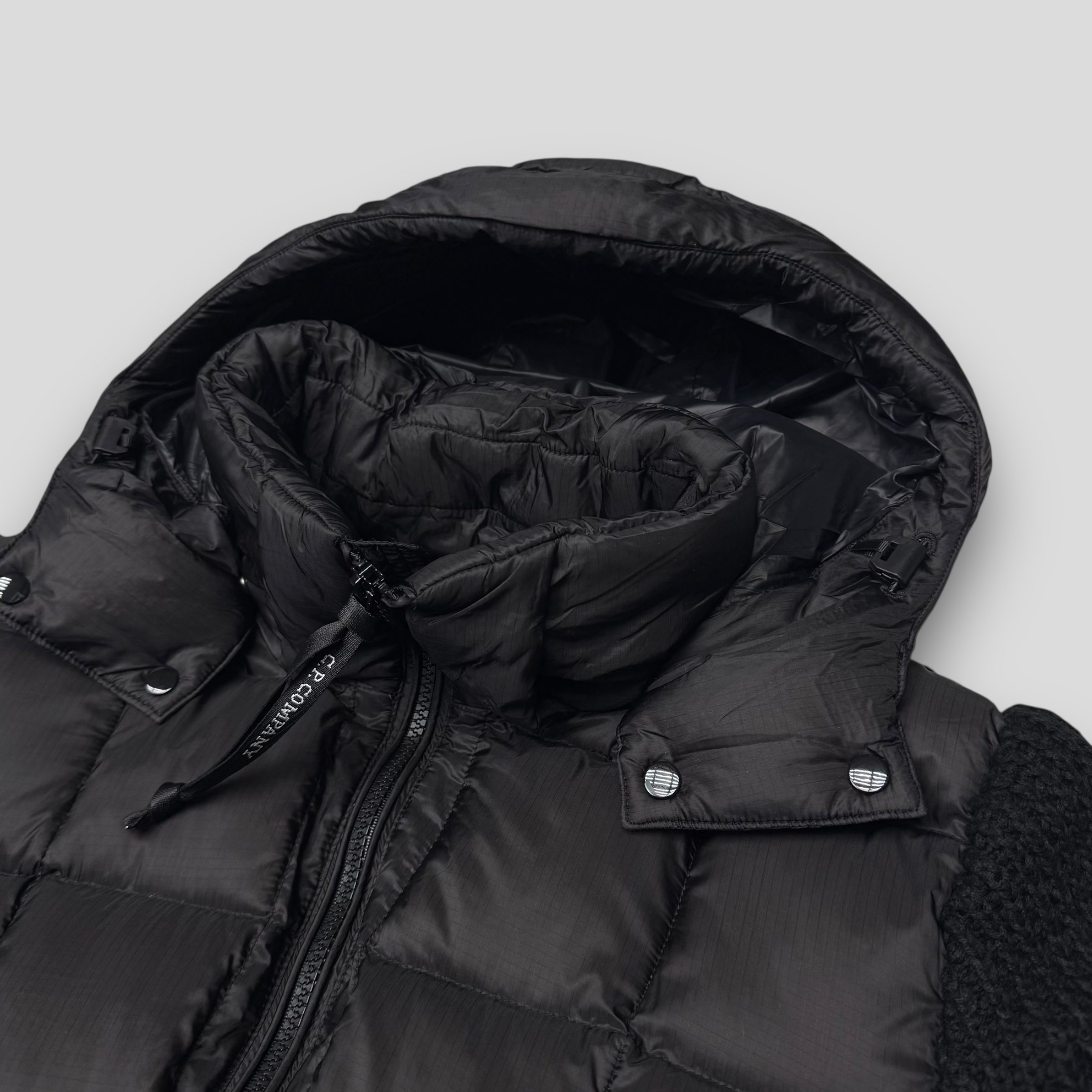 Кардиган комбинированный C.P. Company D.D. Shell черный