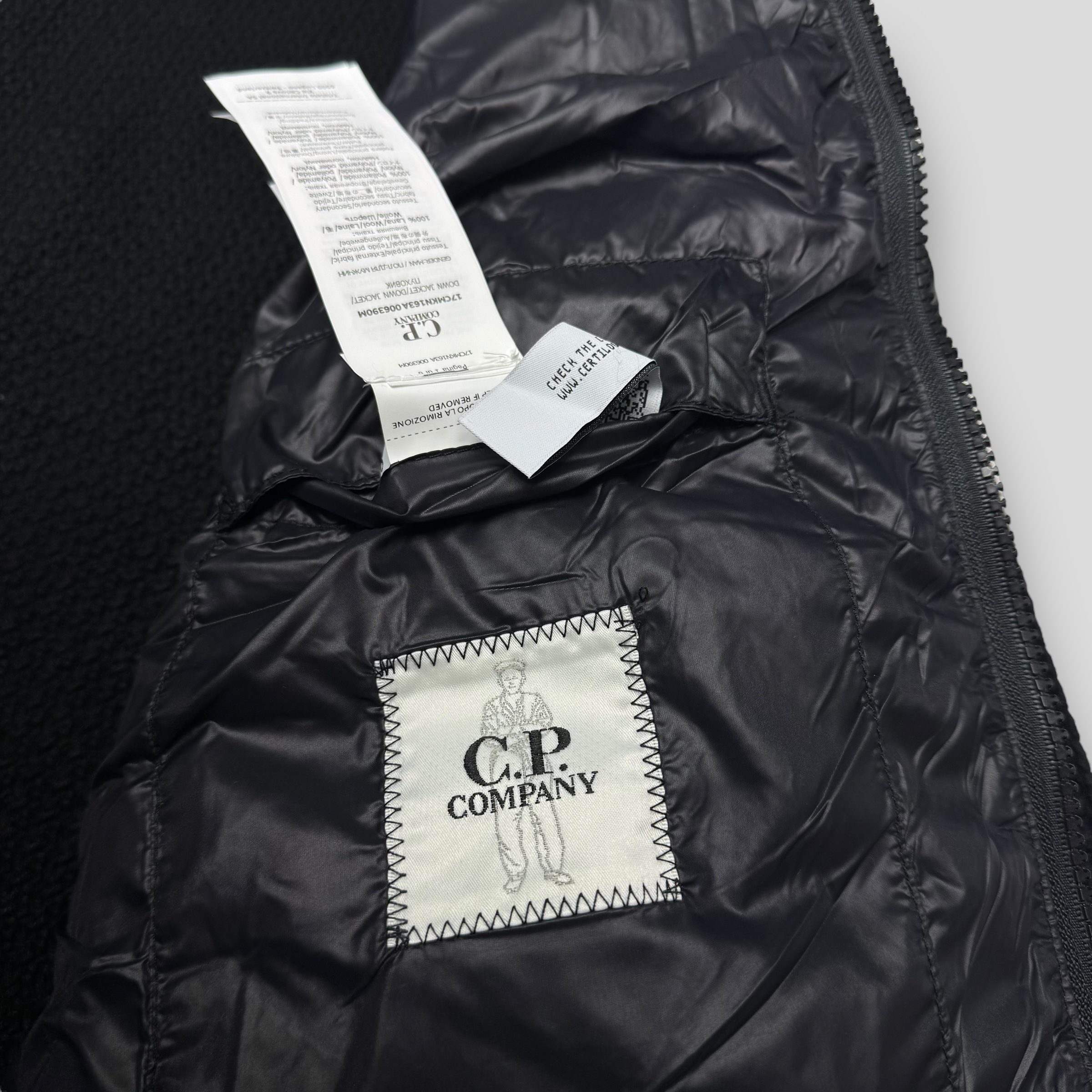 Кардиган комбинированный C.P. Company D.D. Shell черный