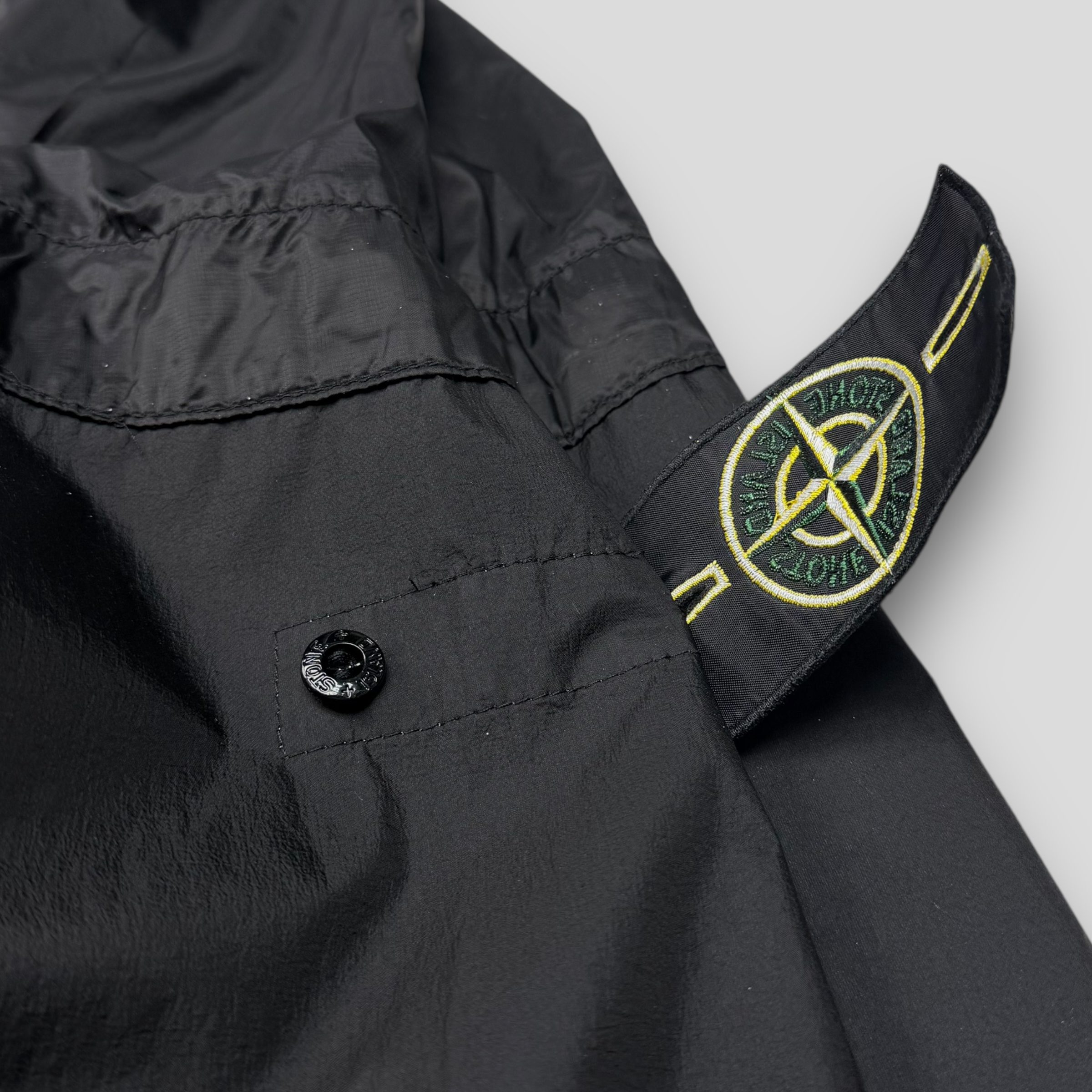 Ветровка Nike x Stone Island Hyperlight Membrana Windrunner (PACKABLE) черная