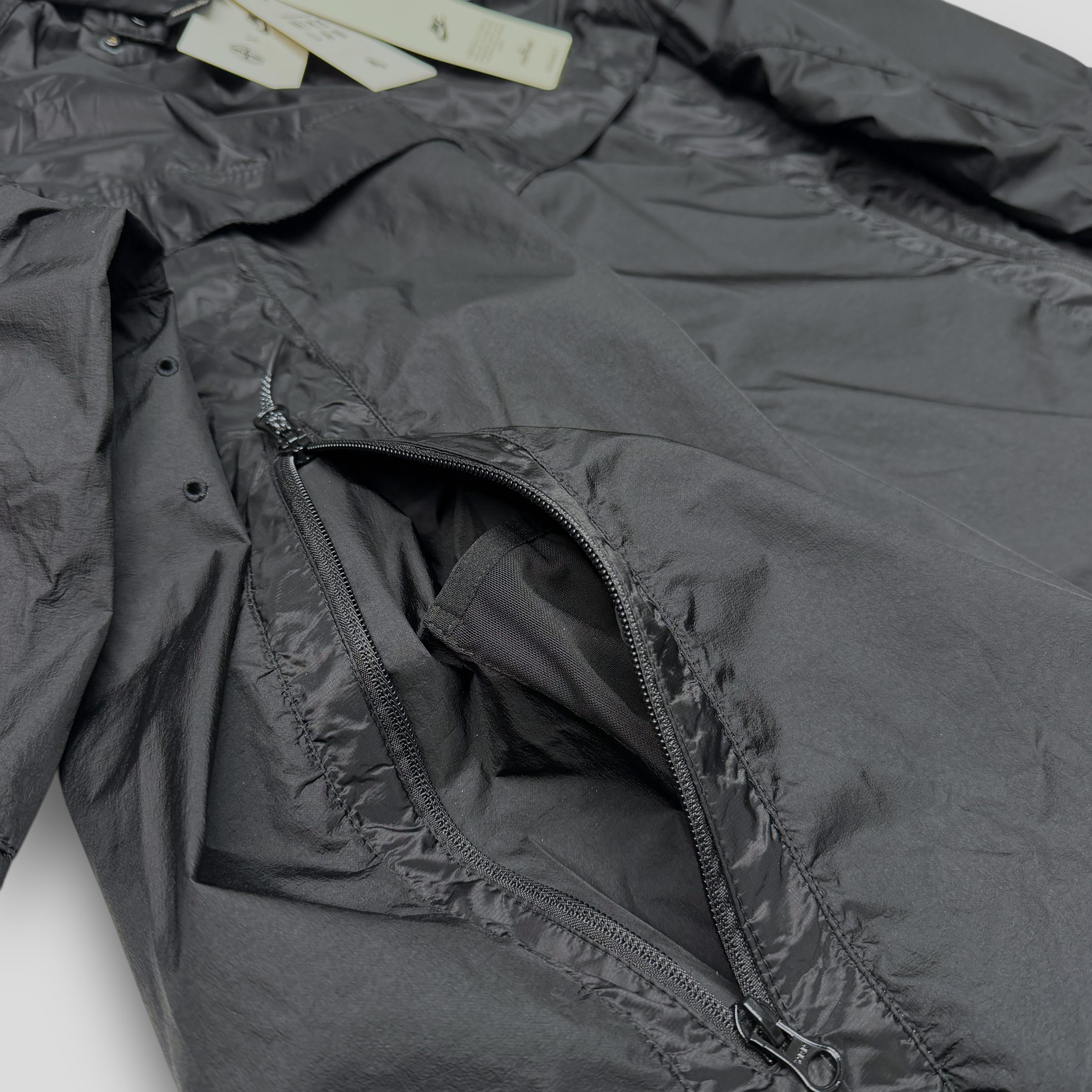 Ветровка Nike x Stone Island Hyperlight Membrana Windrunner (PACKABLE) черная