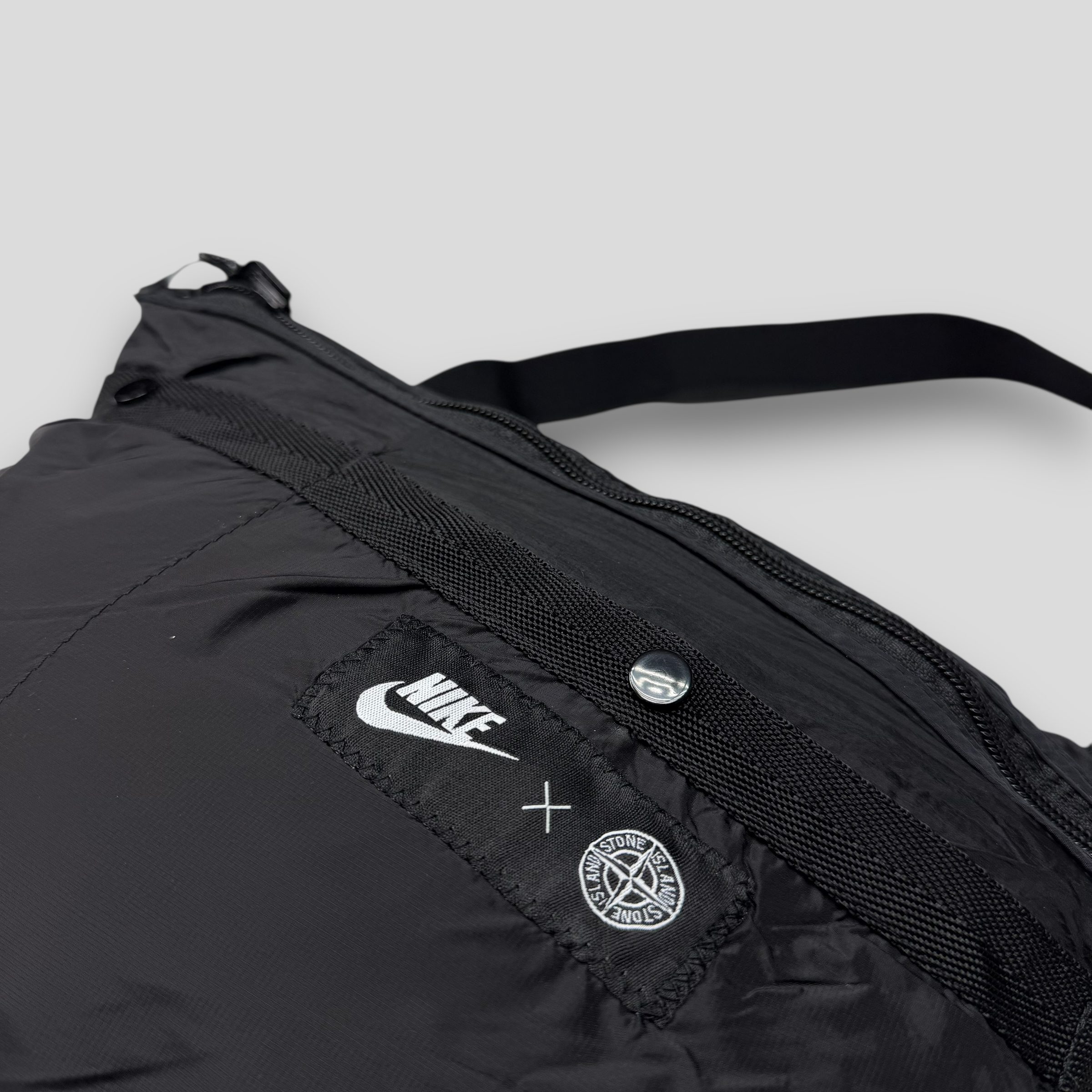 Ветровка Nike x Stone Island Hyperlight Membrana Windrunner (PACKABLE) черная