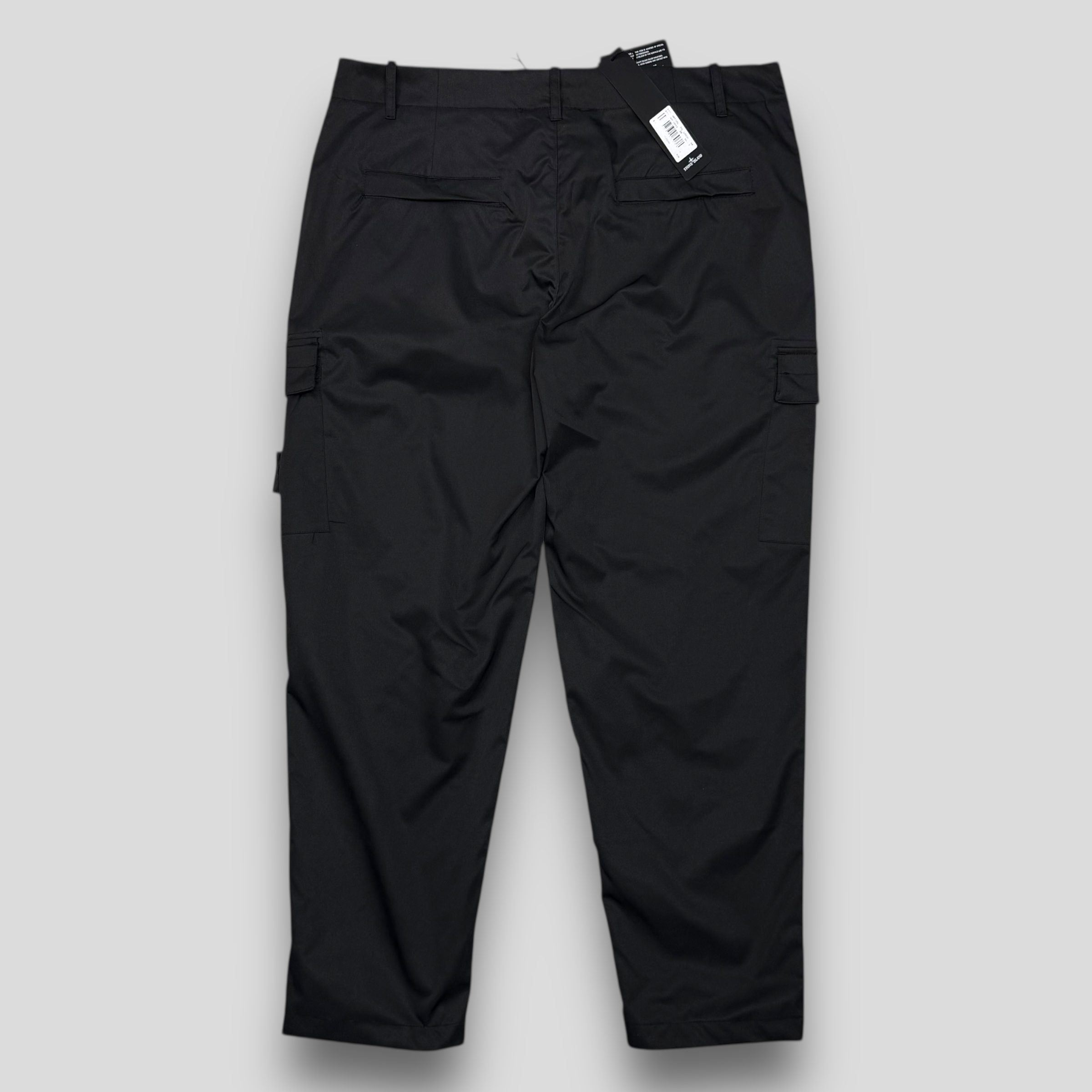 Штаны карго Stone Island Ghost Peace черные