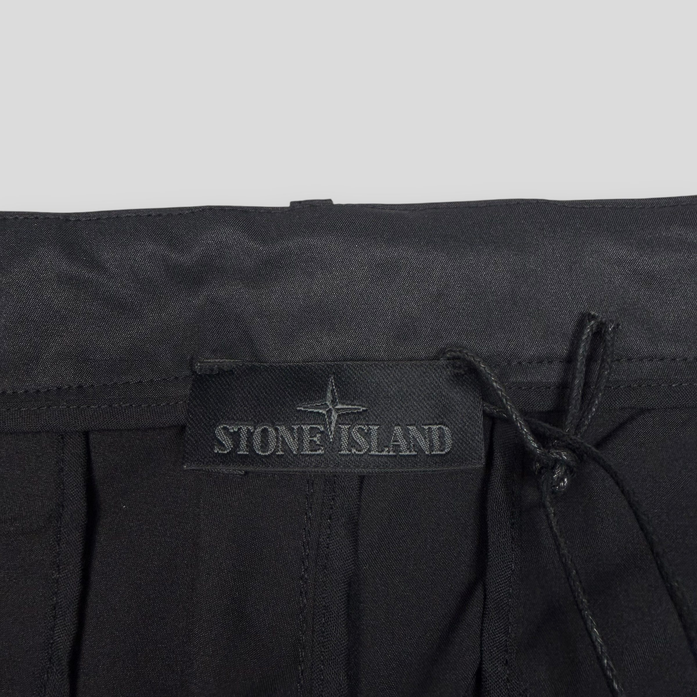 Штаны карго Stone Island Ghost Peace черные