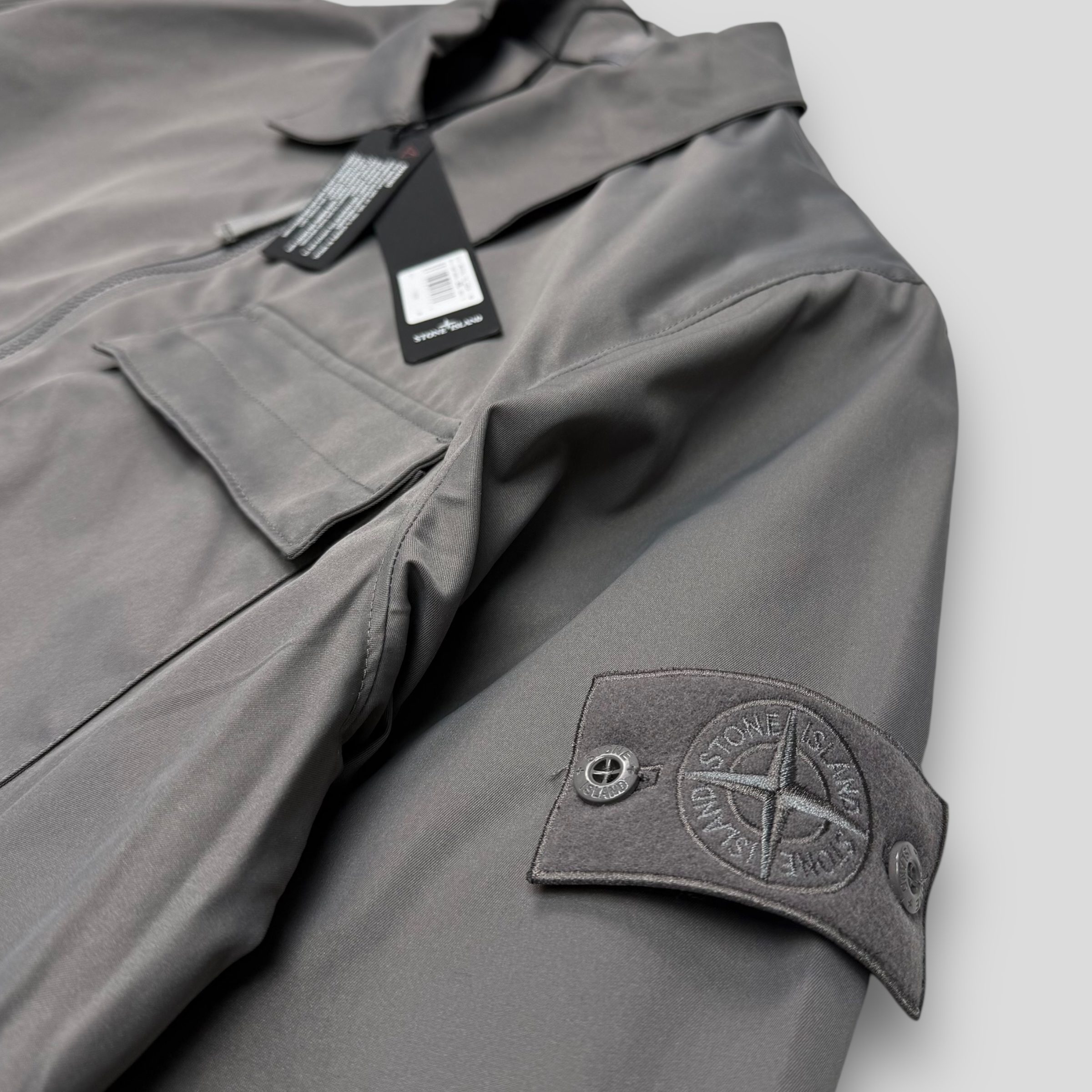 Костюм Stone Island Ghost Peace серо-бежевый