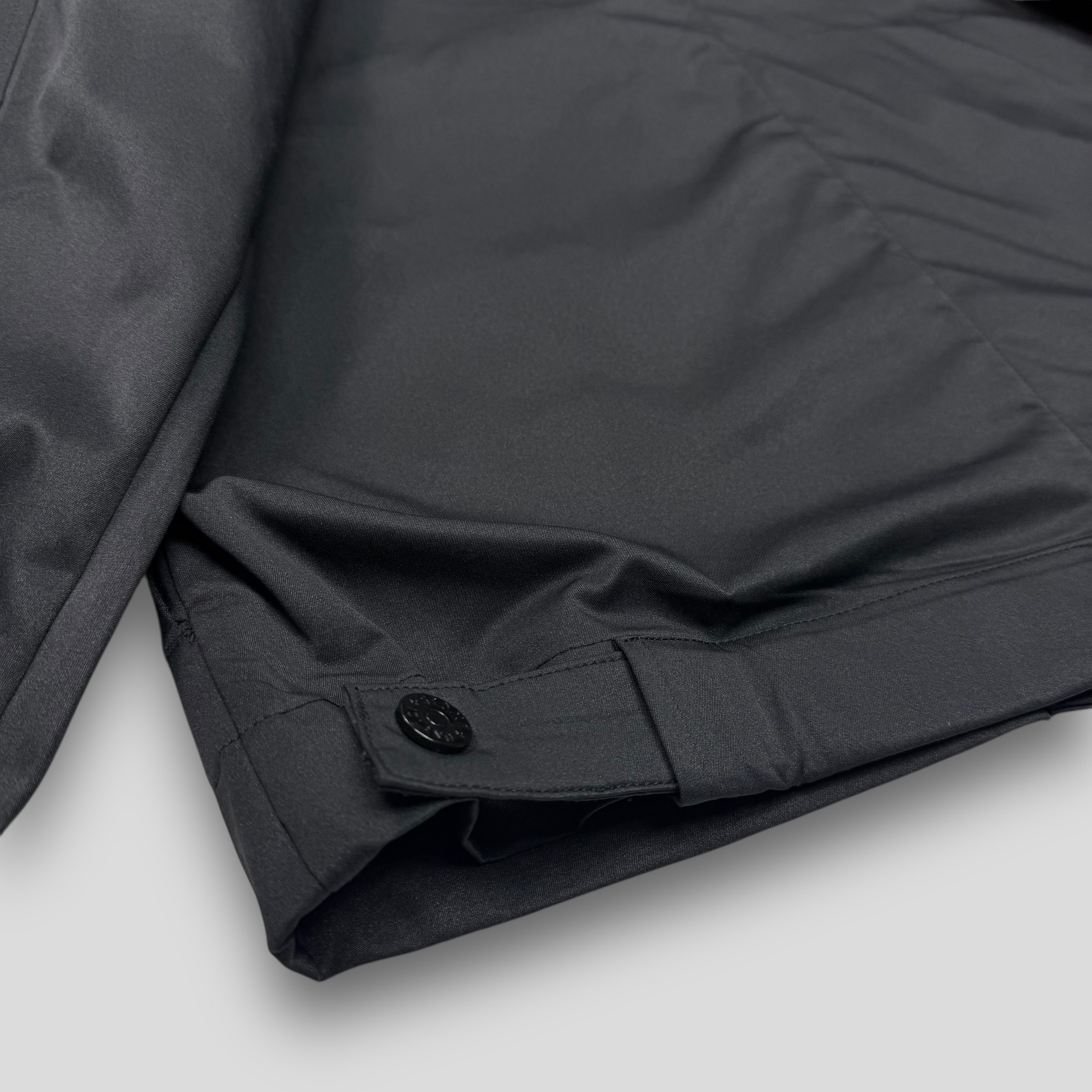 Рубашка овершот Stone Island Ghost Peace черная