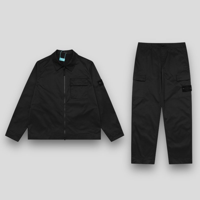 Костюм Stone Island Ghost Peace черный