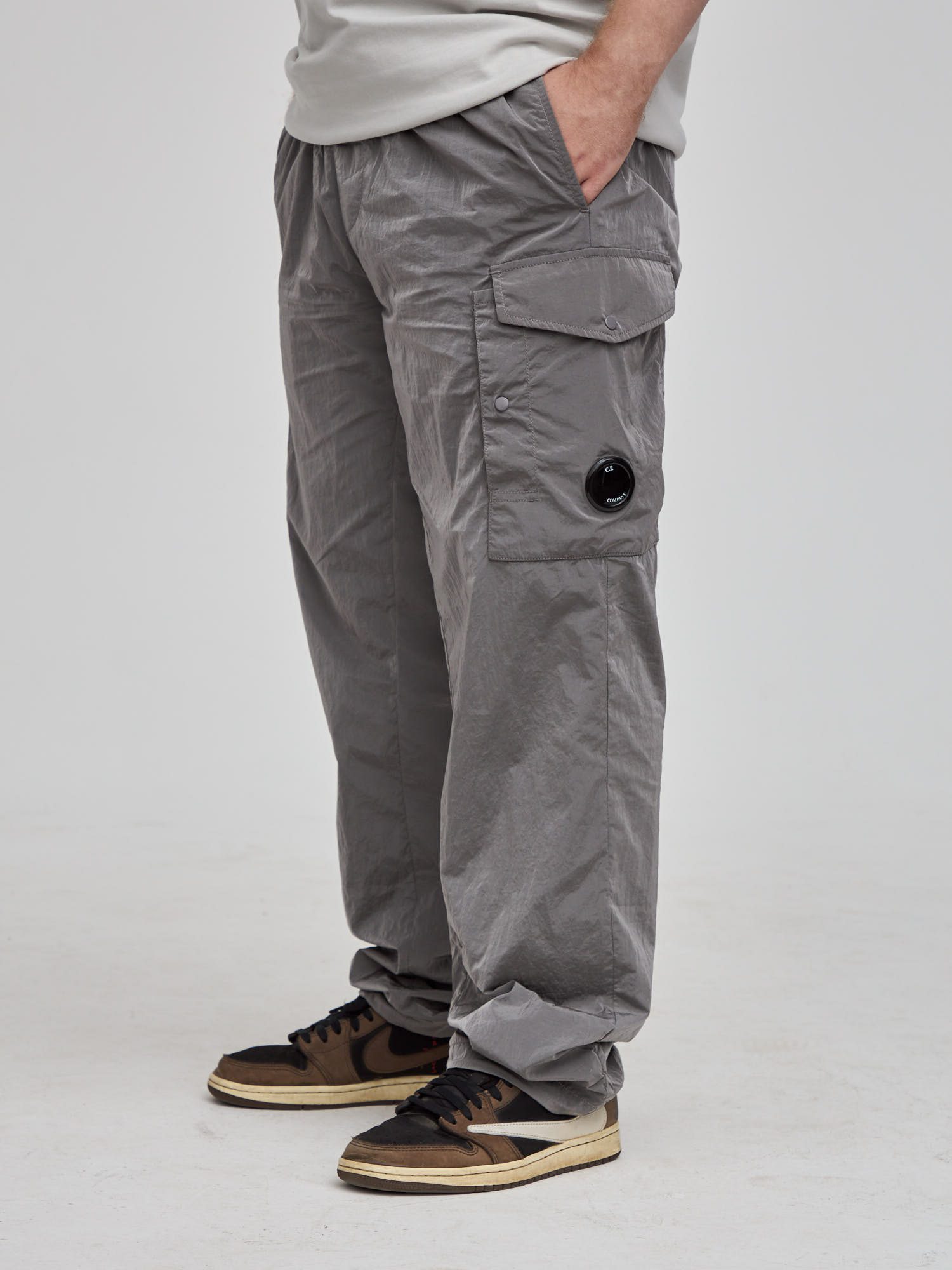 Штаны карго нейлоновые C.P. Company C.P. Company Chrome-R Loose серые