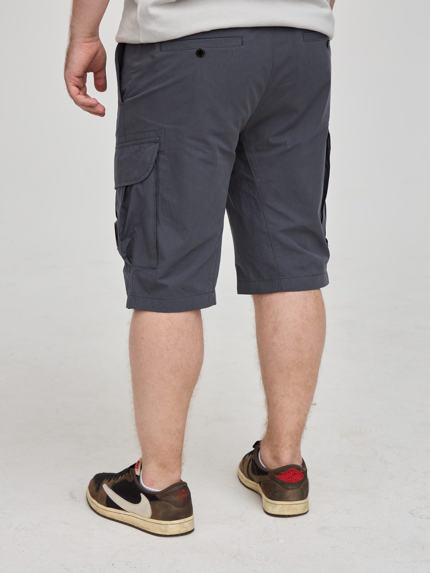 Шорты карго C.P. Company Lens Cargo Shorts серые