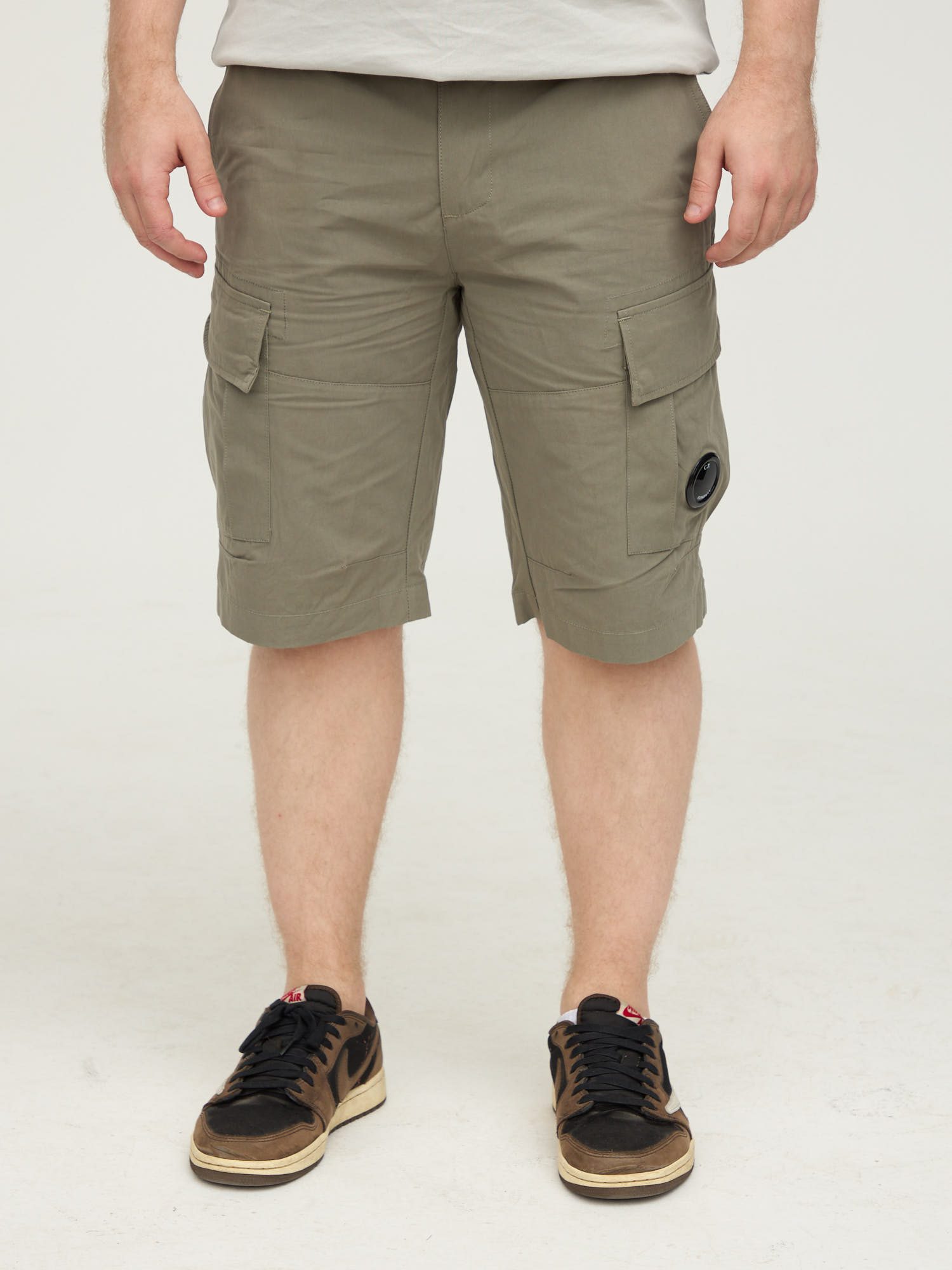 Шорты карго C.P. Company Lens Cargo Shorts хаки