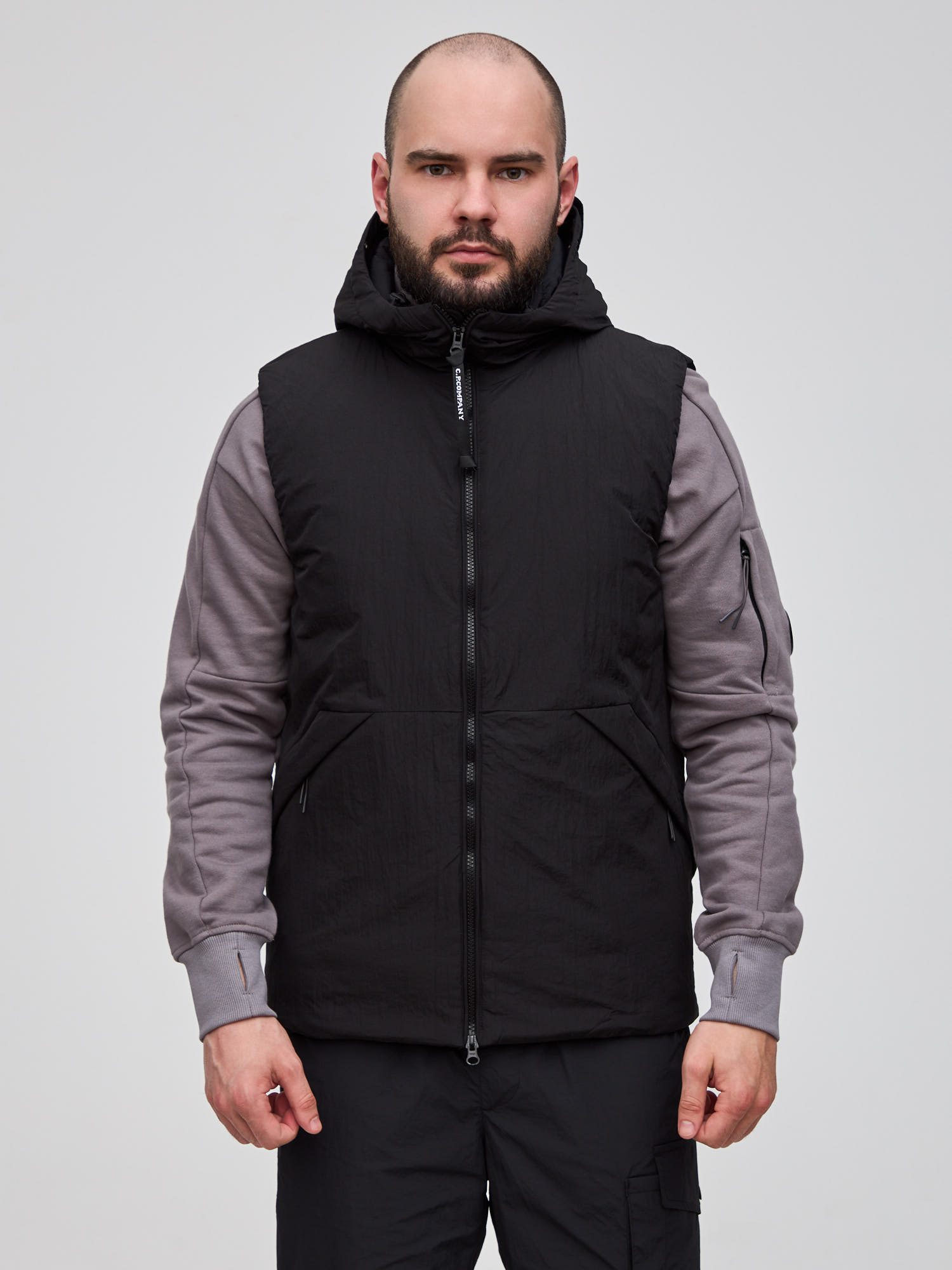 Жилет C.P. Company Chrome-R Goggle Vest черный