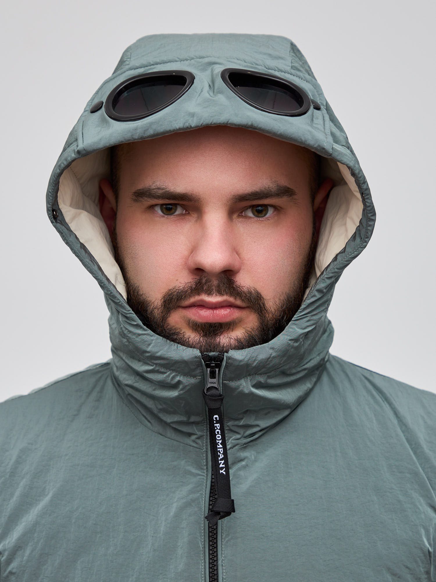 Жилет C.P. Company Chrome-R Goggle Vest зеленый