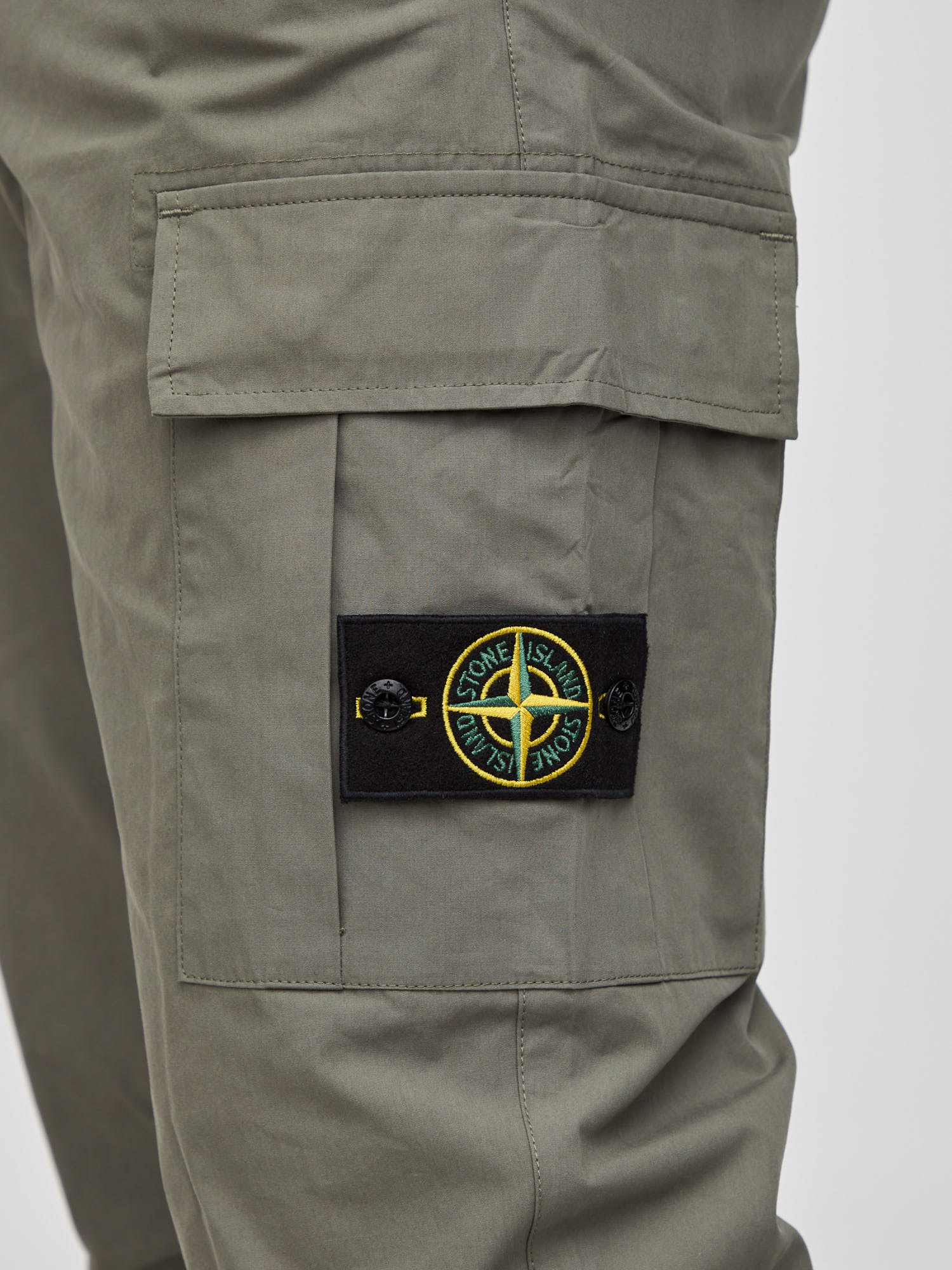 Брюки карго Stone Island хаки
