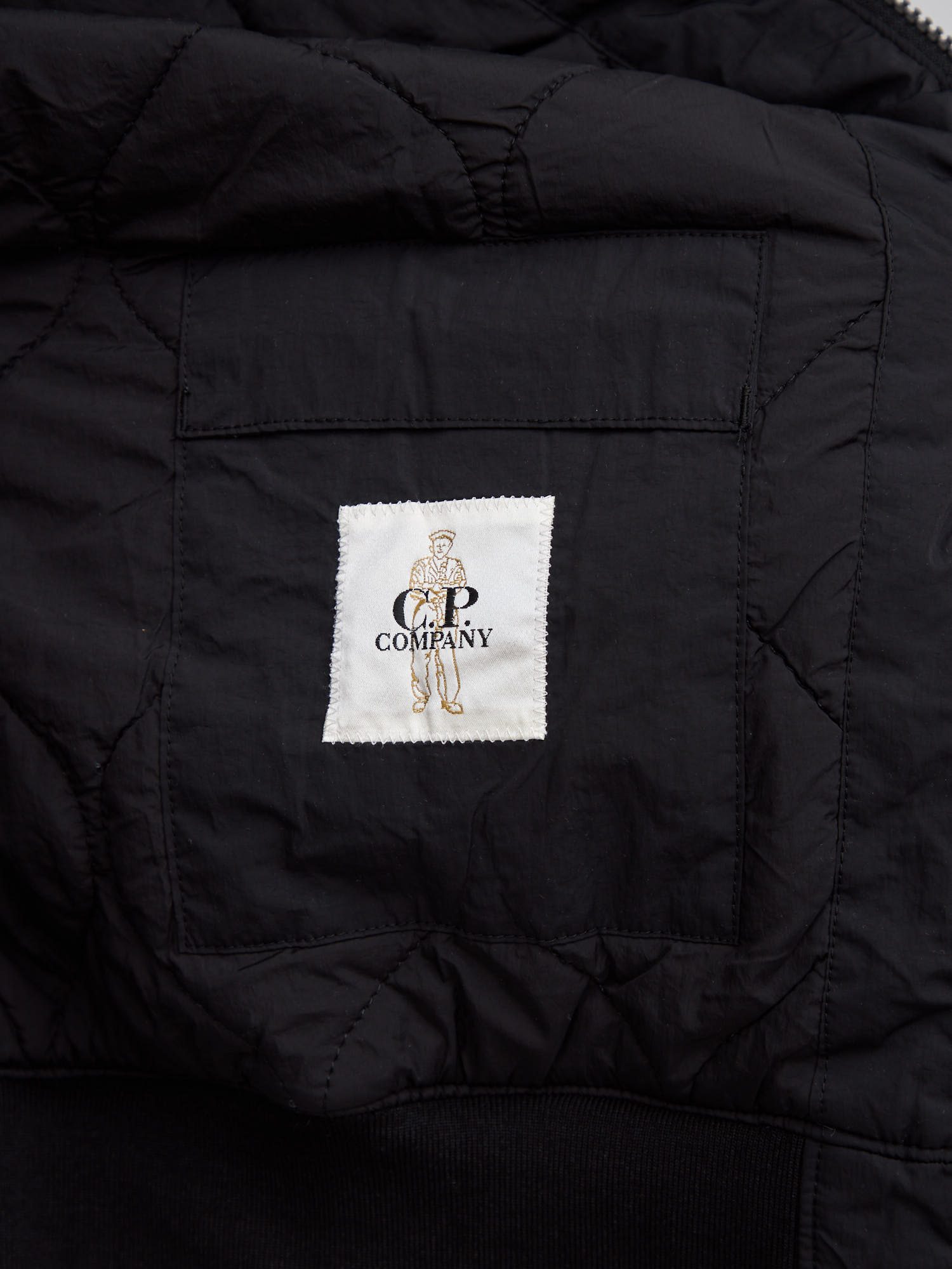Куртка бомбер C.P. Company Chrome-R Bomber Jacket черный
