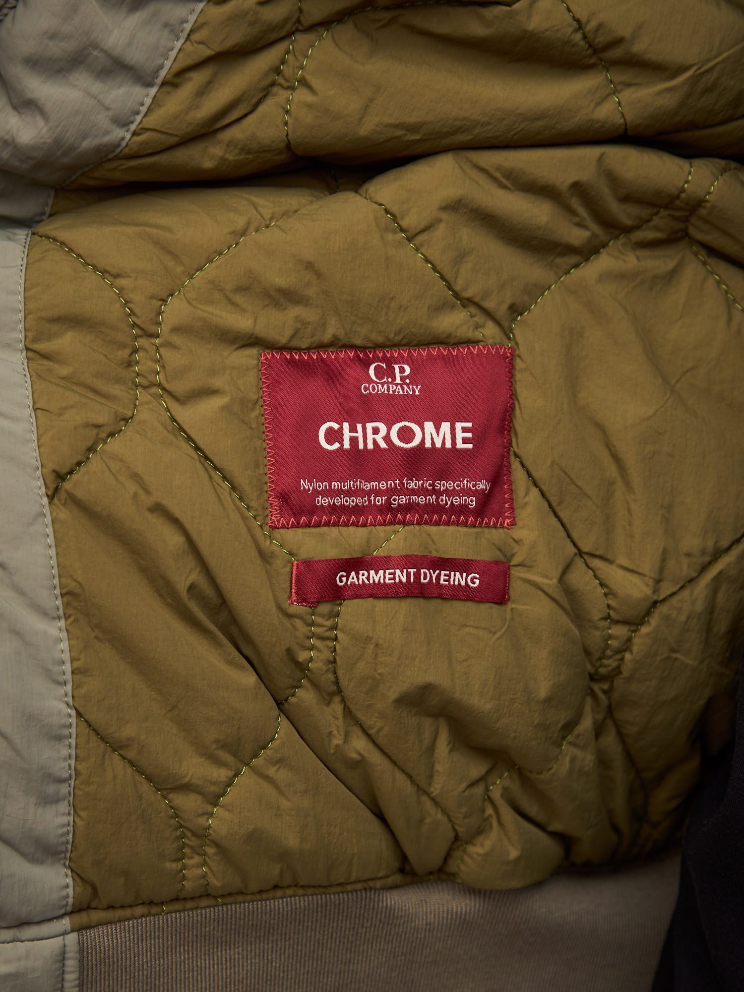 Куртка бомбер C.P. Company Chrome-R Bomber Jacket хаки