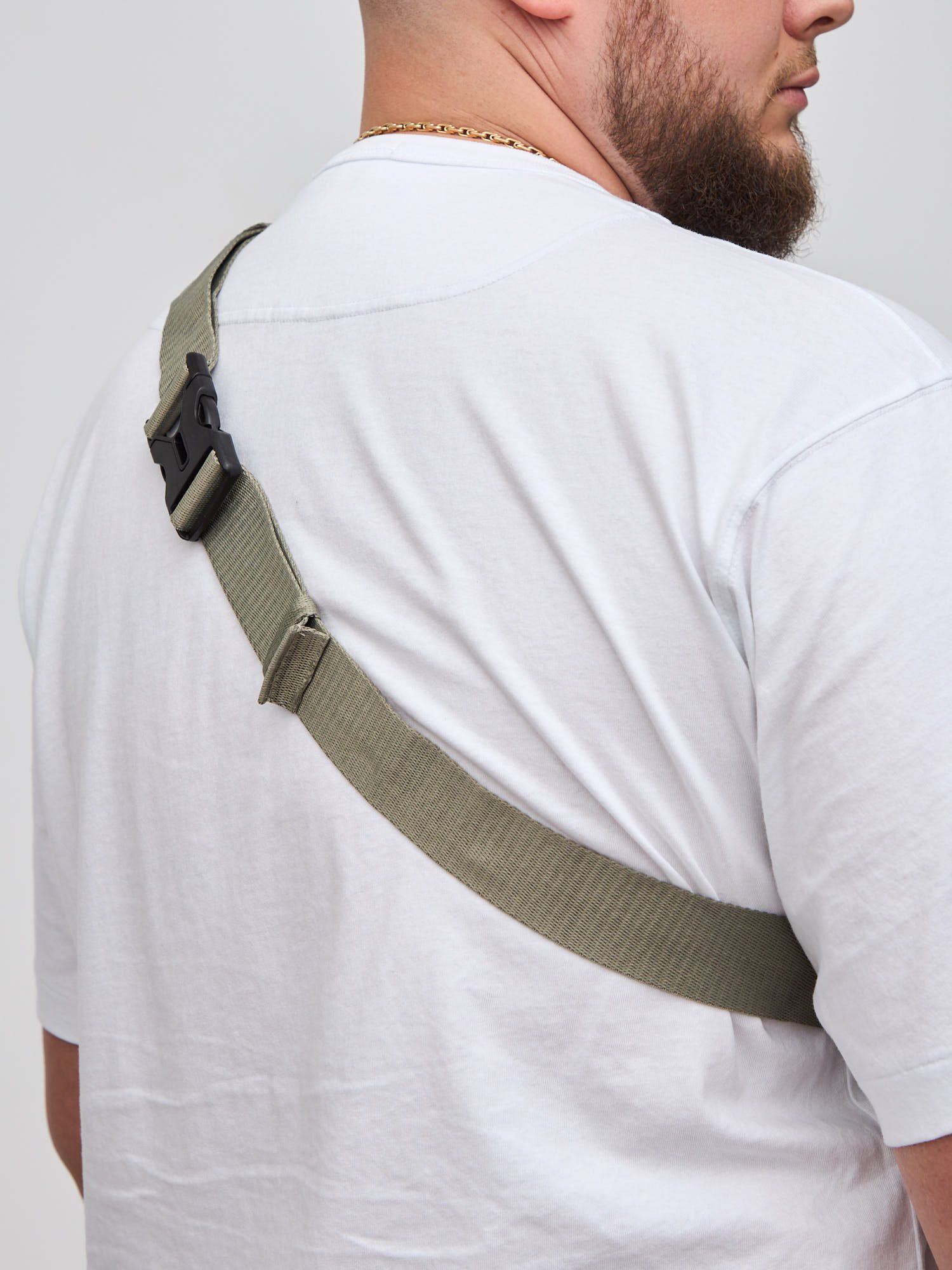 Сумка C.P. COMPANY Nylon B Crossbody Pack светло-зеленая