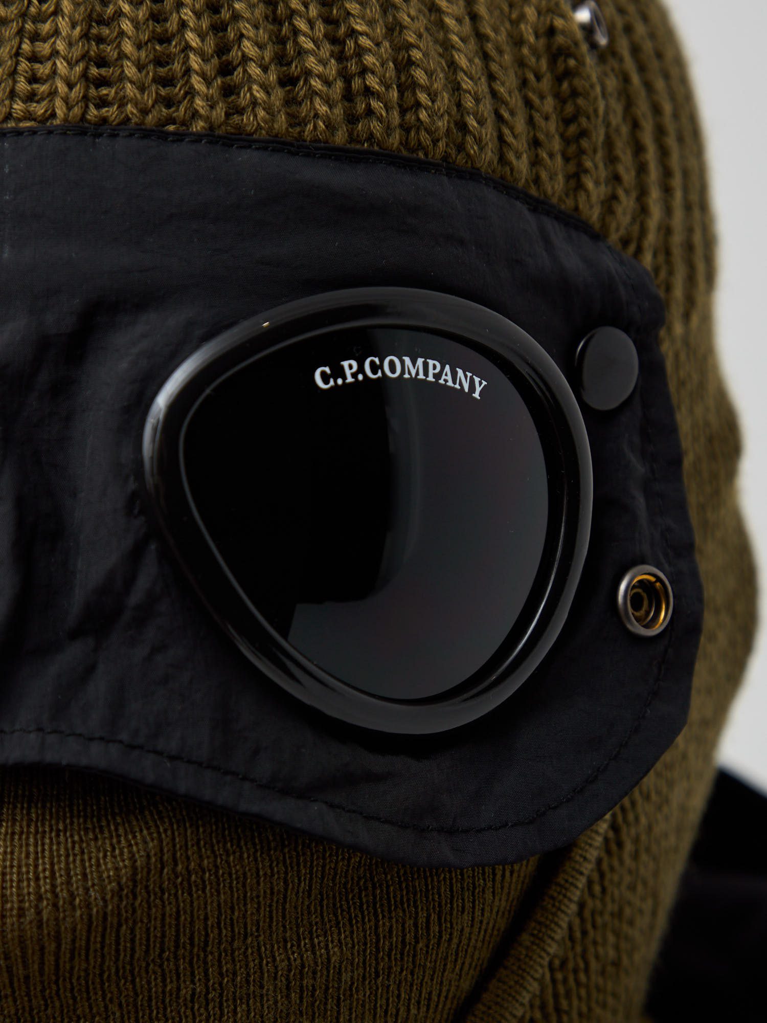 Балаклава C.P. Company Goggle Balaclava хаки