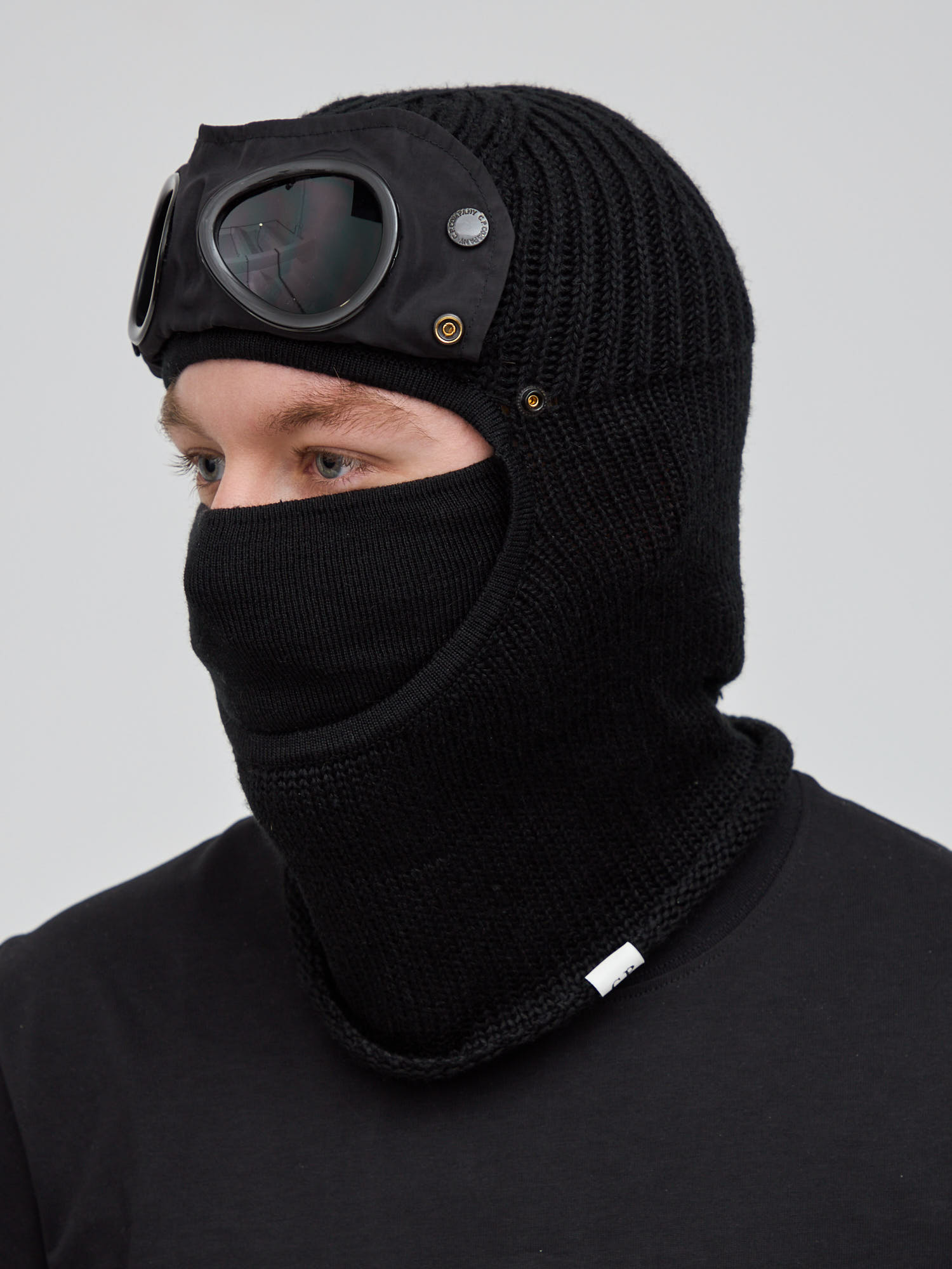 Балаклава C.P. Company Goggle Balaclava черная