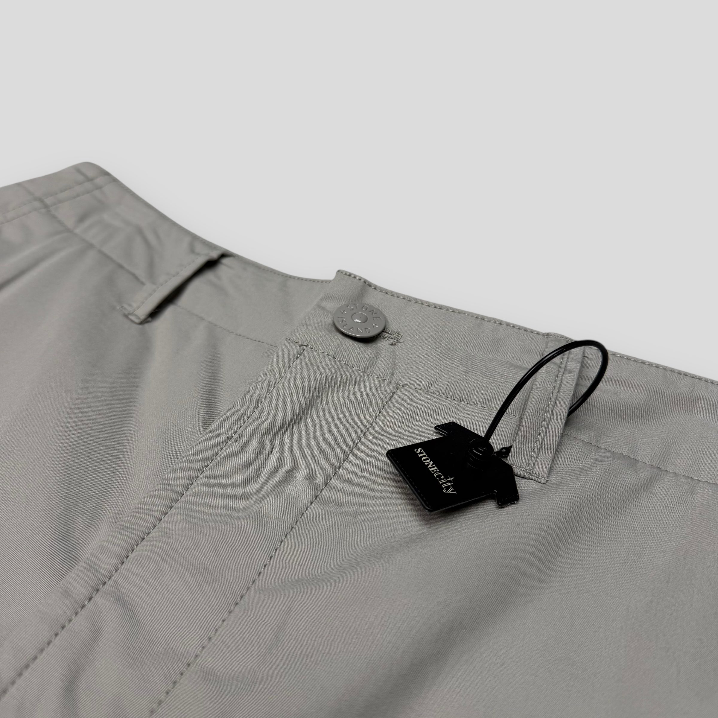 Шорты карго Stone Island Ghost peace серые