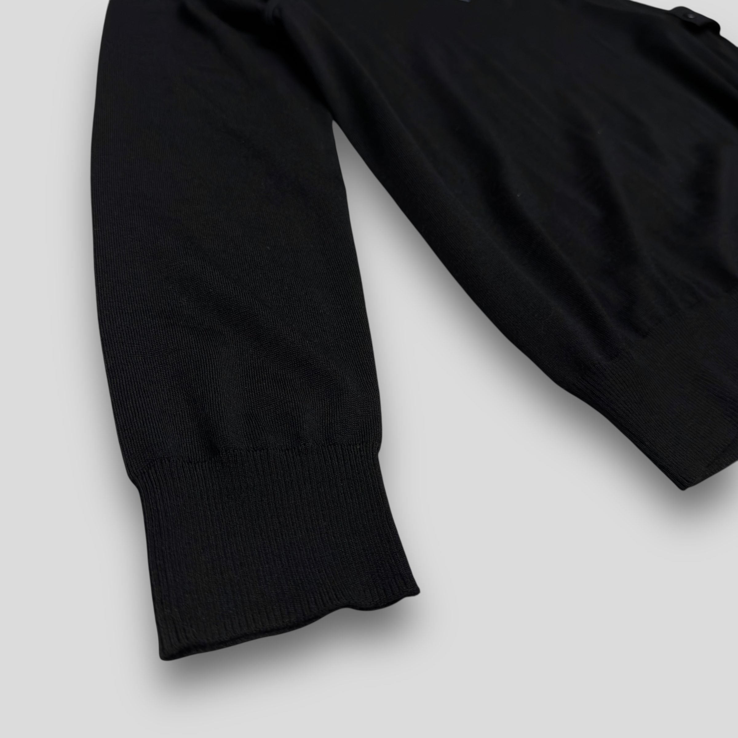 Джемпер Stone Island Ghost Piece Merino Wool чёрный