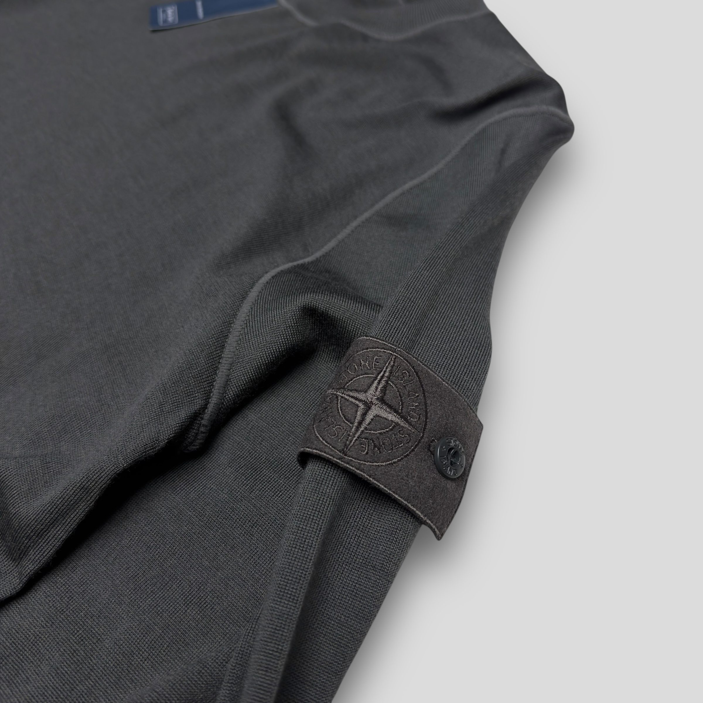 Джемпер Stone Island Ghost Piece Merino Wool серый