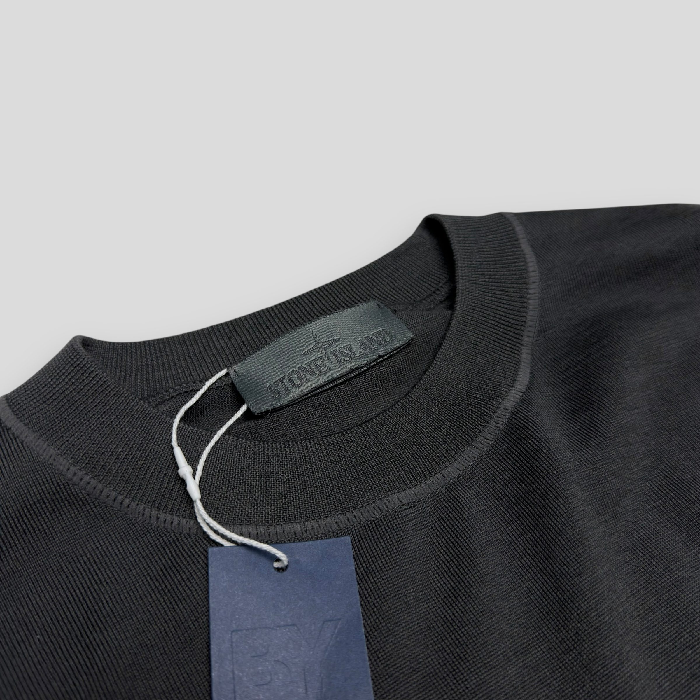 Джемпер Stone Island Ghost Piece Merino Wool серый