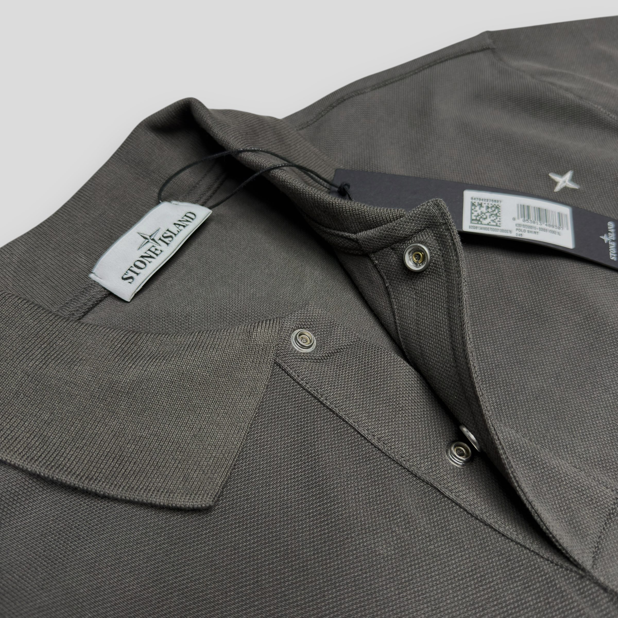Футболка поло Stone Island Stellina Polo темно-серая