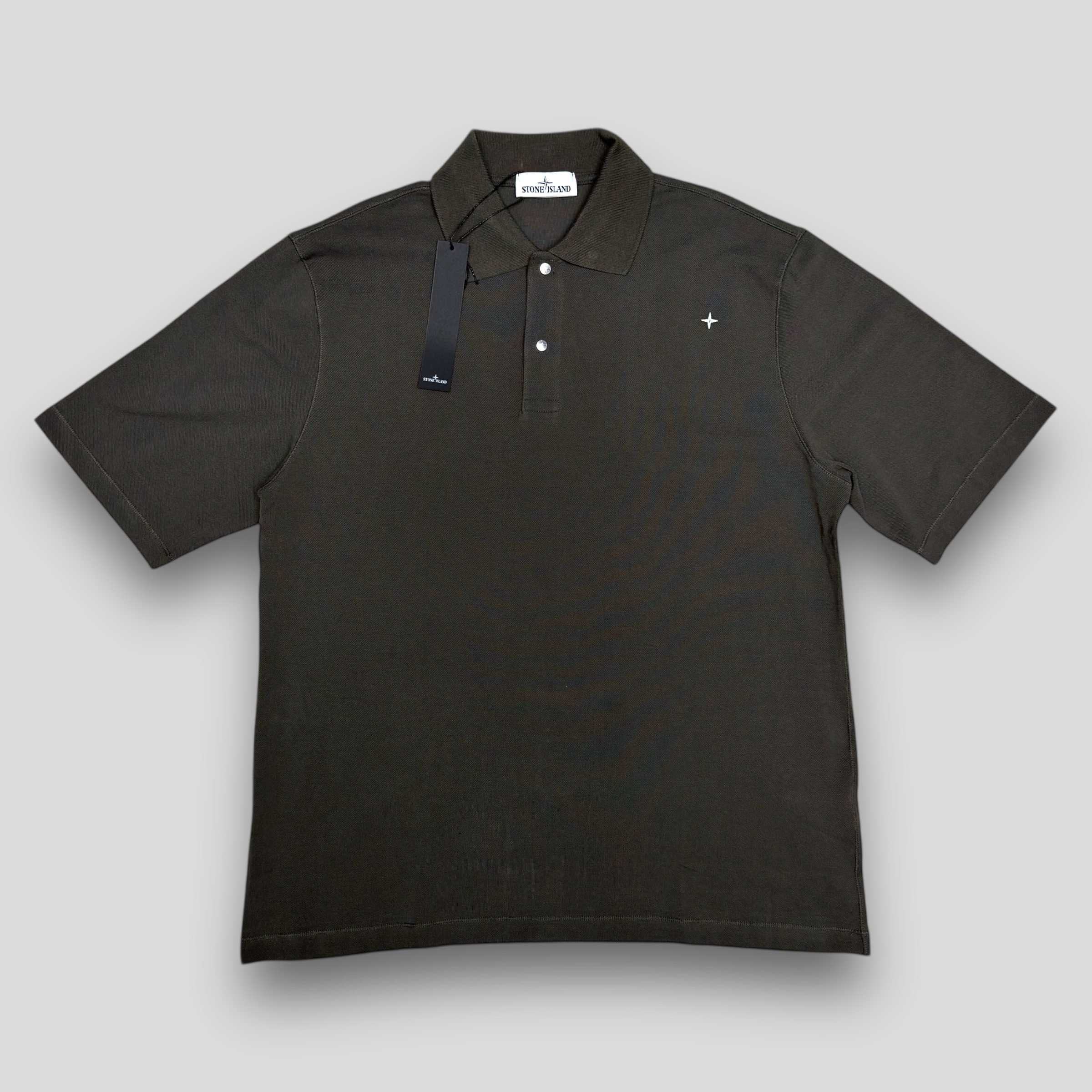 Футболка поло Stone Island Stellina Polo темно-серая